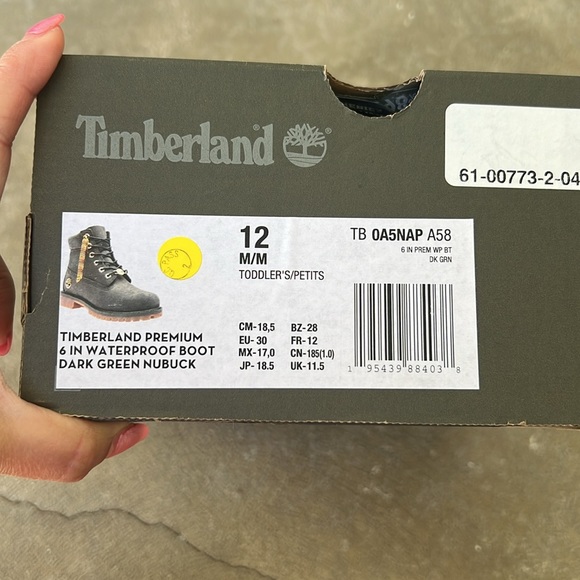 Toddler Timberland Premium 6IN Waterproof Boot - Picture 10 of 10